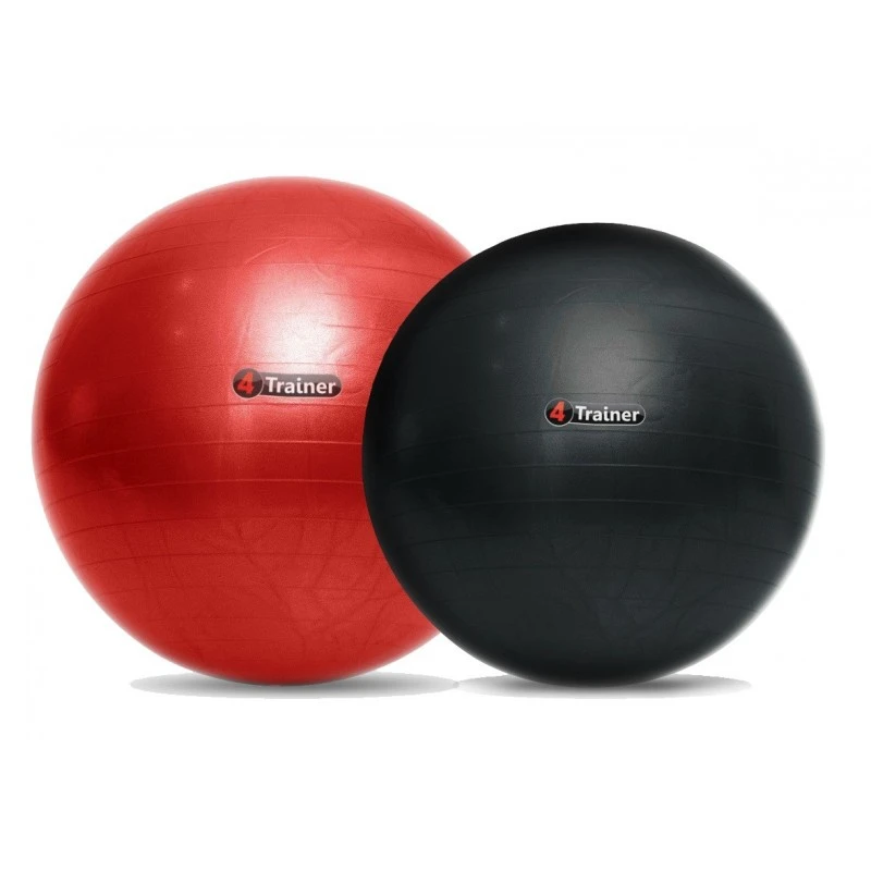 BALLON SUISSE ROUGE 75 Cm Anti-éclatement 4Trainer 3 BALLON SUISSE ROUGE 75 Cm Anti-éclatement 4Trainer – Image 3