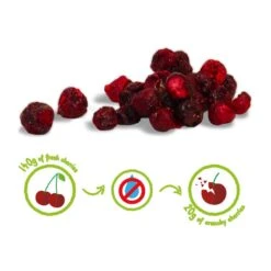 CERISE CRUNCHY FRUIT BIO - 100% Cerises Biologiques Lyophilisées -Cress Sport Boutique cerise crunchy fruit bio 100 cerises biologiques lyophilisees 2