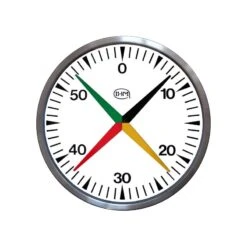 Chronomètre Piscine Rond 4 Aiguilles Mural