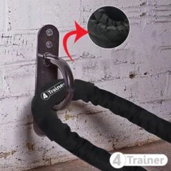 Corde Ondulatoire PRO - Battle Rope 4Trainer -Cress Sport Boutique corde ondulatoire pro battle rope 4trainer 1 5