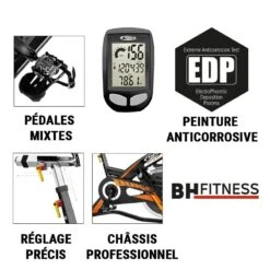 BH Fitness Duke H920 - VÉLO INDOOR BIKING - BHFitness -Cress Sport Boutique duke h920 velo indoor biking bhfitness 4