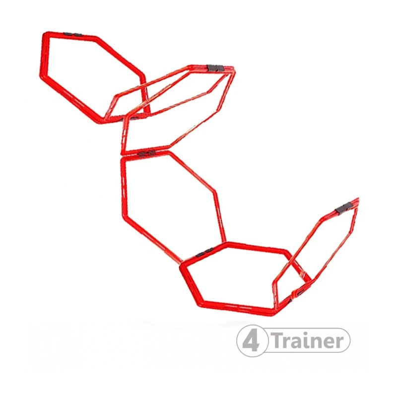 Echelle De Rythme Hexagonale PRO - Lot De 12 Cerceaux 1 Echelle De Rythme Hexagonale PRO - Lot De 12 Cerceaux