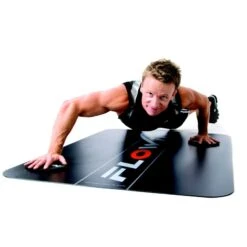 FLOWIN® Pro - Tapis De Glisse - Noir -Cress Sport Boutique flowin pro tapis de glisse noir 2