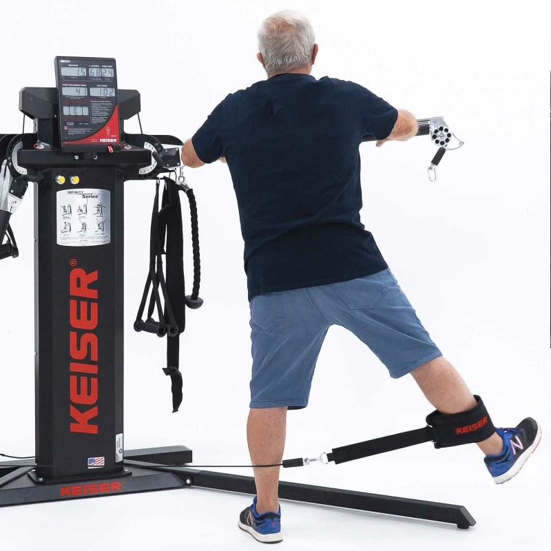 FUNCTIONAL TRAINER - Système Rééducatif à Poulies Réglables - KEISER 7 FUNCTIONAL TRAINER - Système Rééducatif à Poulies Réglables - KEISER – Image 7