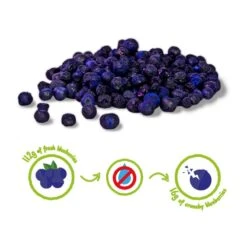 MYRTILLE CRUNCHY FRUIT BIO - 100% Myrtilles Biologiques Lyophilisées -Cress Sport Boutique myrtille crunchy fruit bio 100 myrtilles biologiques lyophilisees 2