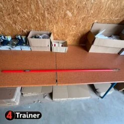 PIQUETS SLALOM - Pointe Acier Rouge - LOT DE 5 - 160cm - 4TRAINER -Cress Sport Boutique piquets slalom pointe acier rouge lot de 5 160cm 4trainer 2