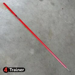 PIQUETS SLALOM - Pointe Acier Rouge - LOT DE 5 - 160cm - 4TRAINER -Cress Sport Boutique piquets slalom pointe acier rouge lot de 5 160cm 4trainer 3