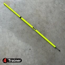 PIQUETS SLALOM TELESCOPIQUES - Pointe Acier Jaune - LOT DE 6 - 1m à 1,80m - 4TRAINER -Cress Sport Boutique piquets slalom telescopiques pointe acier jaune lot de 6 1m a 180m 4trainer 2