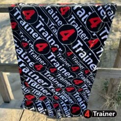Serviette PLAGE - Monogramme 4TRAINER - 150cm X 70cm - 100% Coton - 4TRAINER 10 Serviette PLAGE - Monogramme 4TRAINER - 150cm X 70cm - 100% Coton - 4TRAINER -Cress Sport Boutique serviette plage monogramme 4trainer 150cm x 70cm 100 coton 4trainer 3