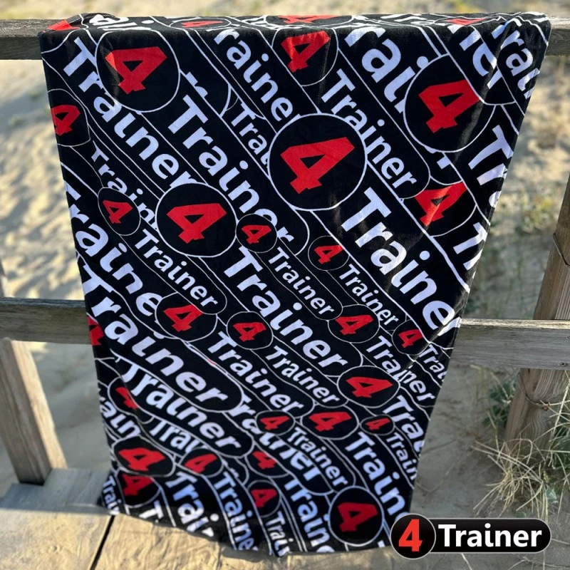 Serviette PLAGE - Monogramme 4TRAINER - 150cm X 70cm - 100% Coton - 4TRAINER 4 Serviette PLAGE - Monogramme 4TRAINER - 150cm X 70cm - 100% Coton - 4TRAINER – Image 4