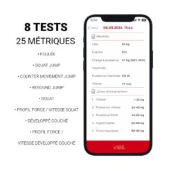 VIBE - Capteur De Mouvement En Performance Athlétique : 1RM - SAUT, FORCE, FOULÉE -Cress Sport Boutique vibe capteur de mouvement en performance athletique saut force foulee 2